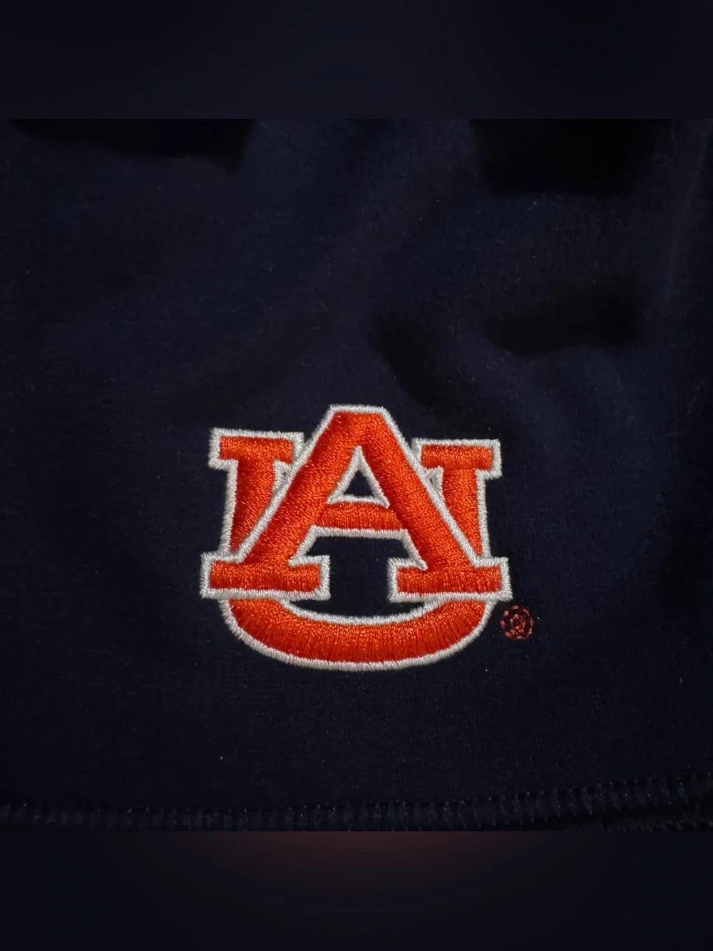 Under Armour Auburn Tigers ColdGear Beanie Hat Navy Blue OSFA New With Tags NWT